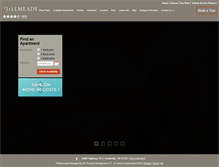Tablet Screenshot of hillmeadeapartments.com